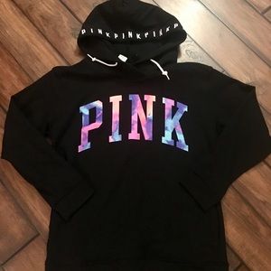 VS PINK TIEDYE HOODIE NWT